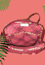 Load image into Gallery viewer, Vera Bradley backpack- Picadilly Plum pattern.
