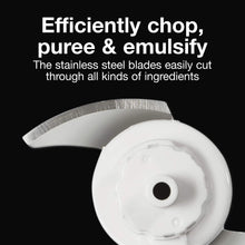 Load image into Gallery viewer, Proctor Silex Durable Mini Food Processor & Vegetable Chopper to Chop, Puree & Emulsify, 1.5 Cup, White