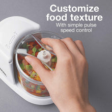 Load image into Gallery viewer, Proctor Silex Durable Mini Food Processor & Vegetable Chopper to Chop, Puree & Emulsify, 1.5 Cup, White