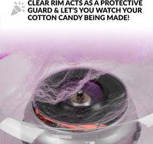 Load image into Gallery viewer, Nostalgia Retro Hard & Sugar Free Cotton Candy Maker, Red