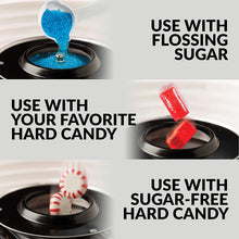 Load image into Gallery viewer, Nostalgia Retro Hard & Sugar Free Cotton Candy Maker, Red