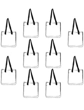 Load image into Gallery viewer, SEE THROUGH STADIUM TOTE BAG