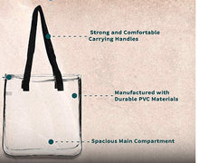 Load image into Gallery viewer, SEE THROUGH STADIUM TOTE BAG