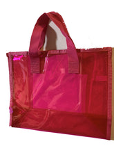 Load image into Gallery viewer, SEE THROUGH STADIUM TOTE BAG