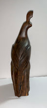 Load image into Gallery viewer, Mid Century Modern Quail Hand Carved Bird Teak Wood Art Sculpture Statue LG