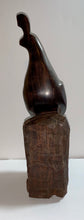 Load image into Gallery viewer, Mid Century Modern Quail Hand Carved Bird Teak Wood Art Sculpture Statue LG