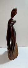 Load image into Gallery viewer, Mid Century Modern Quail Hand Carved Bird Teak Wood Art Sculpture Statue MD