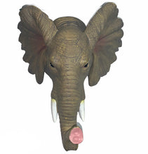 Load image into Gallery viewer, Elephant Wall Bust Sculpture