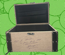 Load image into Gallery viewer, Decorative Burlap Treasure Box - Small Trunk Chest