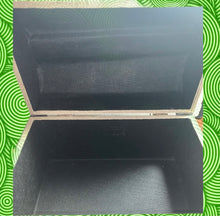 Load image into Gallery viewer, Decorative Burlap Treasure Box - Small Trunk Chest