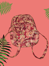 Load image into Gallery viewer, Vera Bradley backpack- Picadilly Plum pattern.