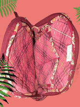 Load image into Gallery viewer, Vera Bradley backpack- Picadilly Plum pattern.
