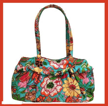 Load image into Gallery viewer, Vera Bradley Tropical Silk Handbag