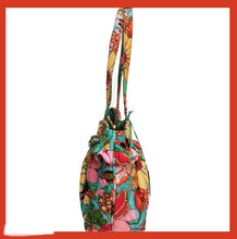 Load image into Gallery viewer, Vera Bradley Tropical Silk Handbag