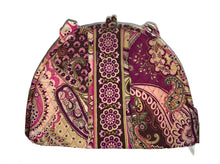 Load image into Gallery viewer, VERA BRADLEY LADIES VERY BERRY PAISLEY ELOISE KISSLOCK PURSE