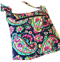 Load image into Gallery viewer, Vera Bradley Petal Paisley Hipster Crossbody Purse