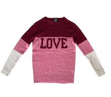 Load image into Gallery viewer, Long sleeve girls sweater (LOVE)
