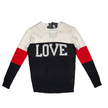 Load image into Gallery viewer, Long sleeve girls sweater (LOVE)
