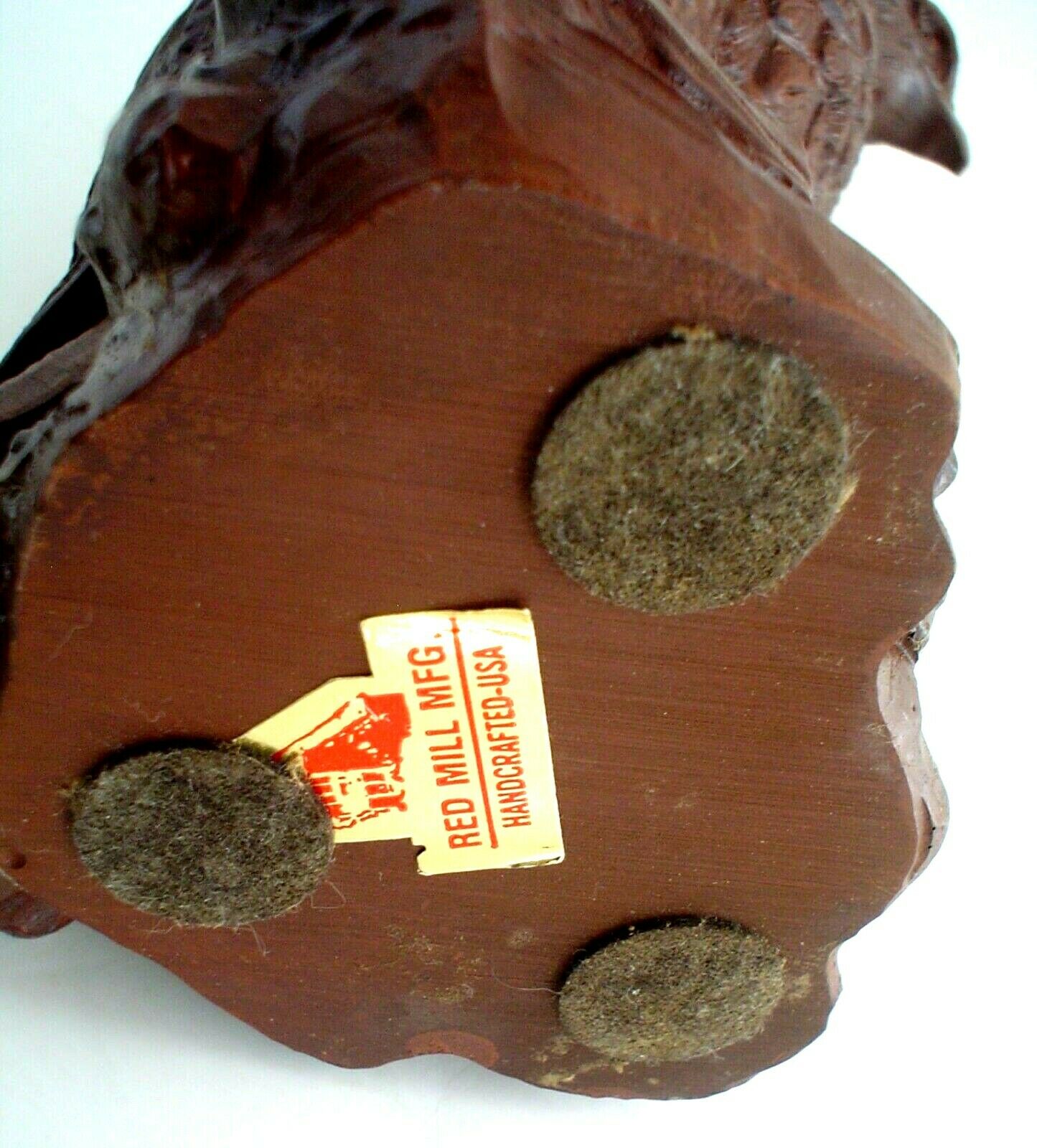 Red Mill Pressed Pecan Shell Eagle Statue – Romes Finds